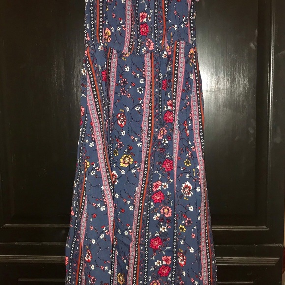 Flower print girls romper - Picture 4 of 5